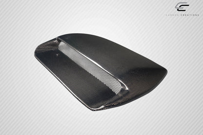 Carbon Creations Hyperflow Hood Scoop Add On Compatible With 2015-2021 Subaru WRX STI - 1 Piece - 117377
