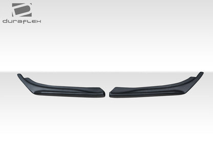 Extreme Dimensions Duraflex D-Style Rear Lip Add On Spoiler Compatible With 2014-2017 Infiniti Q50 - 2 Piece - 117383