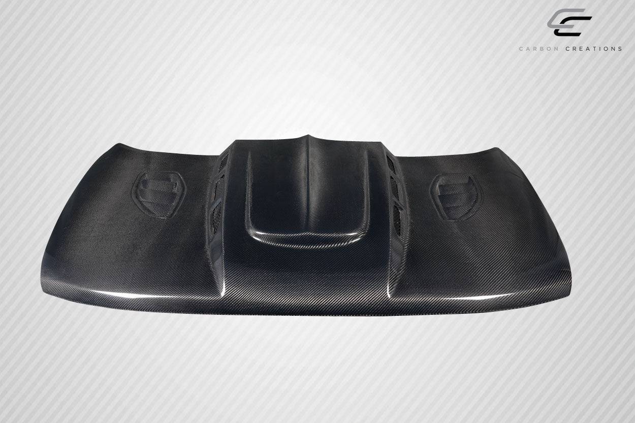 Carbon Creations Thermal Hood Add On Compatible With 2015-2023 Jeep Renegade - 1 Piece - 117388