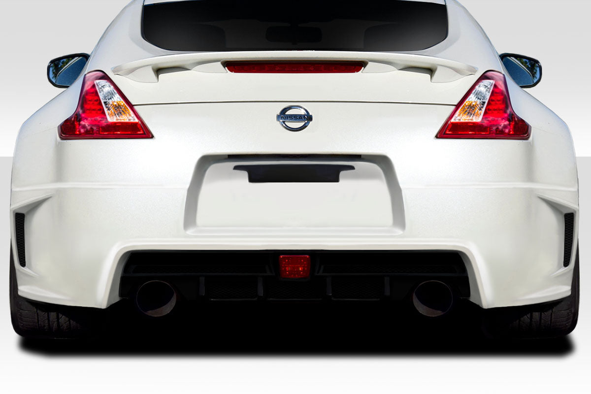 Extreme Dimensions Duraflex Motion Wave Rear Bumper Cover Add On Compatible With 2009-2020 Nissan 370Z Z34 - 1 Piece - 117392