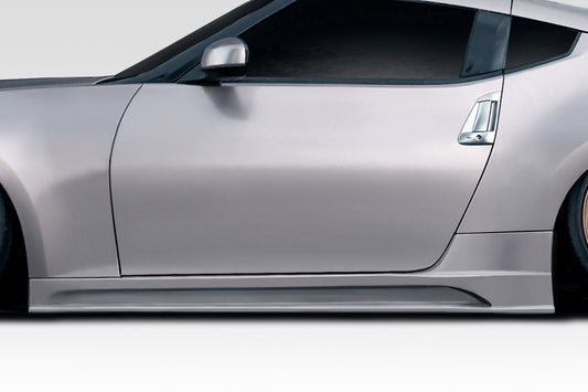 Extreme Dimensions Duraflex Motion Wave Side Skirts Add On Compatible With 2009-2020 Nissan 370Z Z34 - 2 Piece - 117393