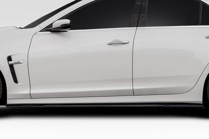 Extreme Dimensions Duraflex Alpha Side Skirts Compatible With 2016-2019 Cadillac CTS-V - 2 Piece - 117434