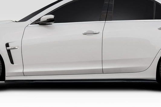 Extreme Dimensions Duraflex Alpha Side Skirts Compatible With 2016-2019 Cadillac CTS-V - 2 Piece - 117434
