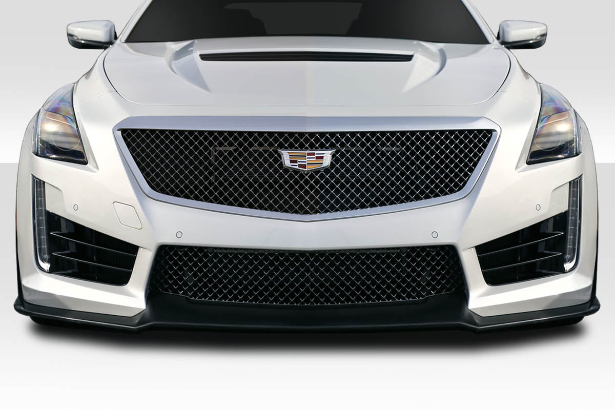 Extreme Dimensions Duraflex Alpha Front Lip Spoiler Compatible With 2016-2019 Cadillac CTS-V - 1 Piece - 117436