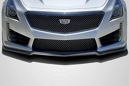 Carbon Creations Alpha Front Lip Spoiler Compatible With 2016-2019 Cadillac CTS-V - 1 Piece - 117437