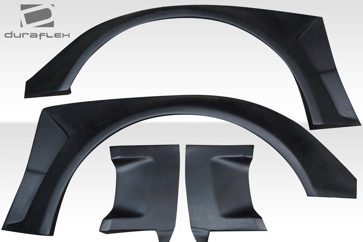 Extreme Dimensions Duraflex KTV Wide Body Front Fenders Flares Compatible With 2011-2018 Volkswagen Jetta - 4 Piece - 117447