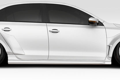 Extreme Dimensions Duraflex Blaze Wide Body Side Skirts Compatible With 2011-2018 Volkswagen Jetta - 2 Piece - 117448