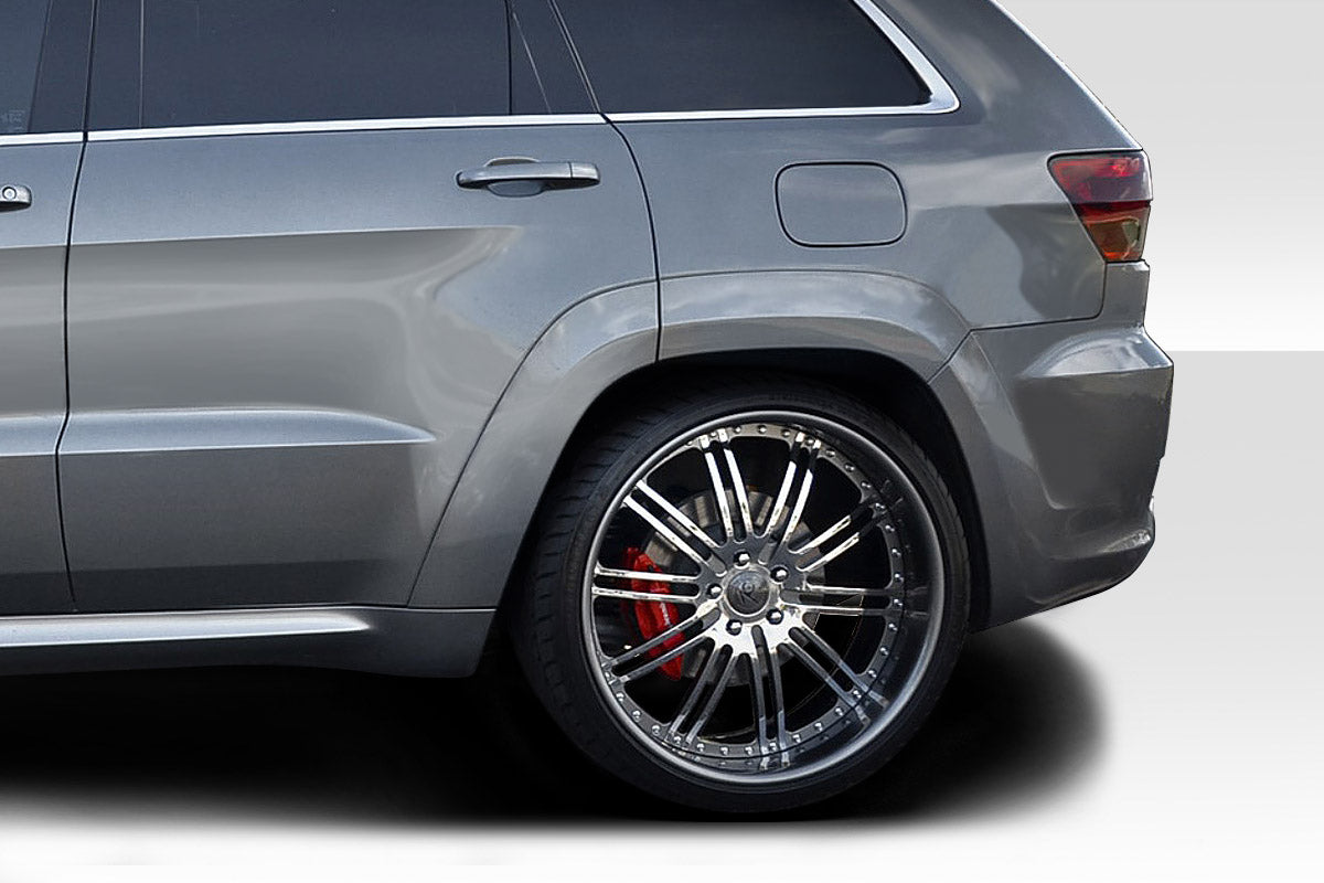 Extreme Dimensions Duraflex SRT Look Rear Fender Flares Compatible With 2011-2022 Jeep Grand Cherokee - 4 Piece - 117454
