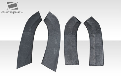 Extreme Dimensions Duraflex SRT Look Rear Fender Flares Compatible With 2011-2022 Jeep Grand Cherokee - 4 Piece - 117454