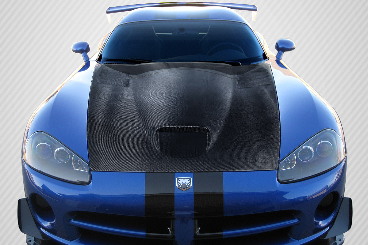 Carbon Creations SRT Hood Compatible With 2003-2009 Dodge Viper - 1 Piece - 117457