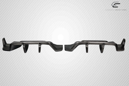 Carbon Creations Exe Rear Lip Add On Spoiler Compatible With 2014-2019 Chevrolet Corvette - 2 Piece - 117461