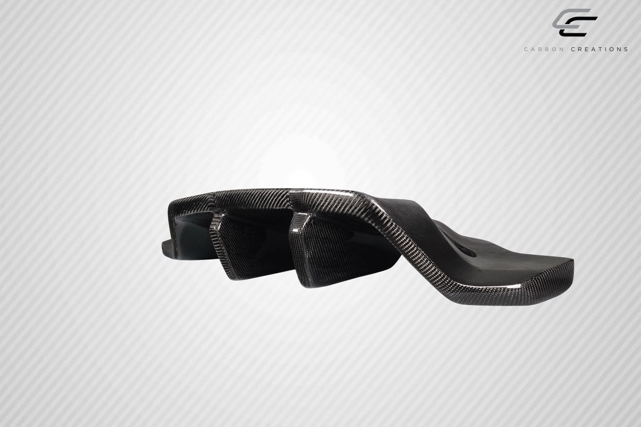 Carbon Creations Exe Rear Lip Add On Spoiler Compatible With 2014-2019 Chevrolet Corvette - 2 Piece - 117461