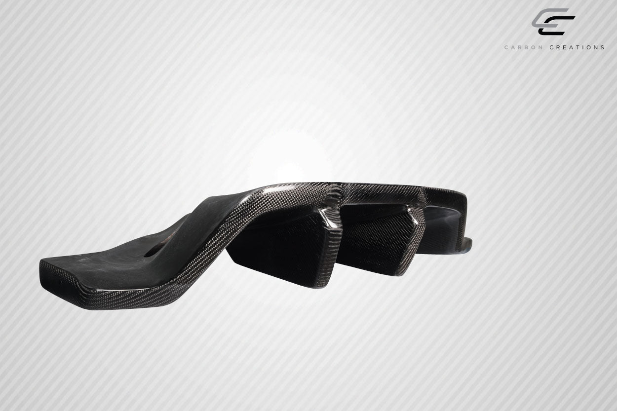 Carbon Creations Exe Rear Lip Add On Spoiler Compatible With 2014-2019 Chevrolet Corvette - 2 Piece - 117461