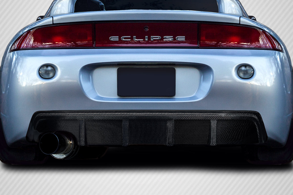 Carbon Creations Cartwercs Rear Lip Add On Spoiler Compatible With 1997-1999 Mitsubishi Eclipse - 1 Piece - 117476