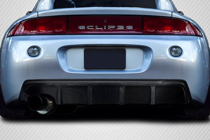 Carbon Creations Cartwercs Rear Lip Add On Spoiler Compatible With 1997-1999 Mitsubishi Eclipse - 1 Piece - 117476
