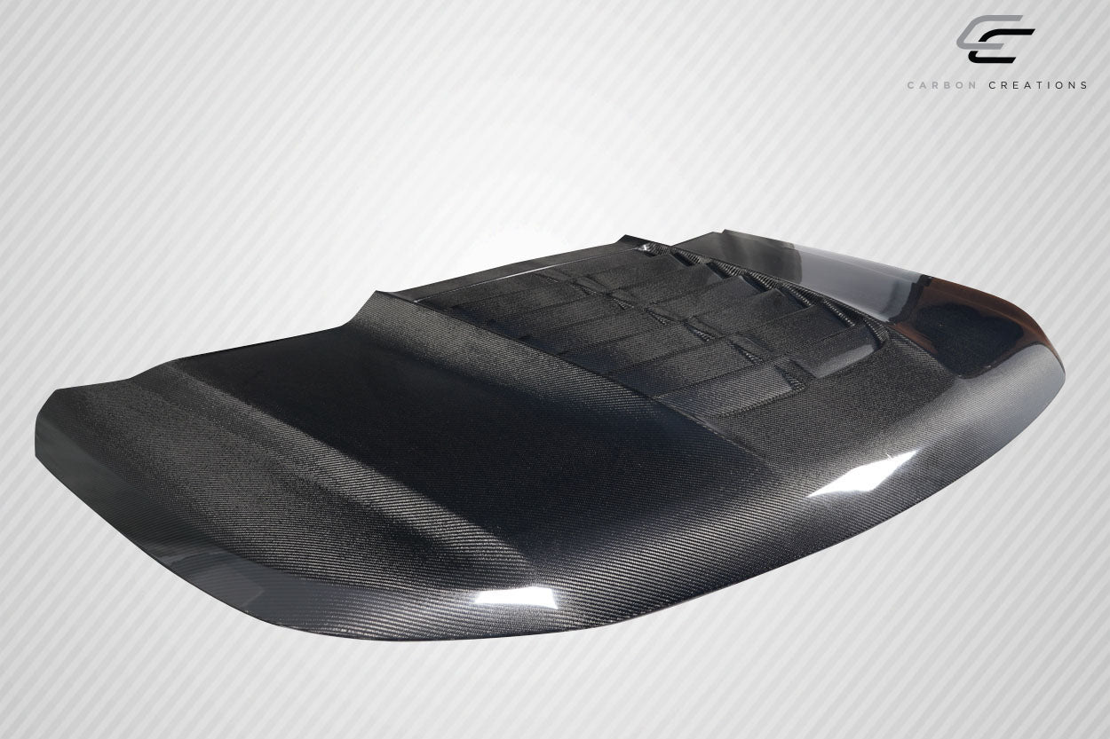 Carbon Creations GT500 Hood Compatible With 2016-2019 Ford Explorer - 1 Piece - 117482