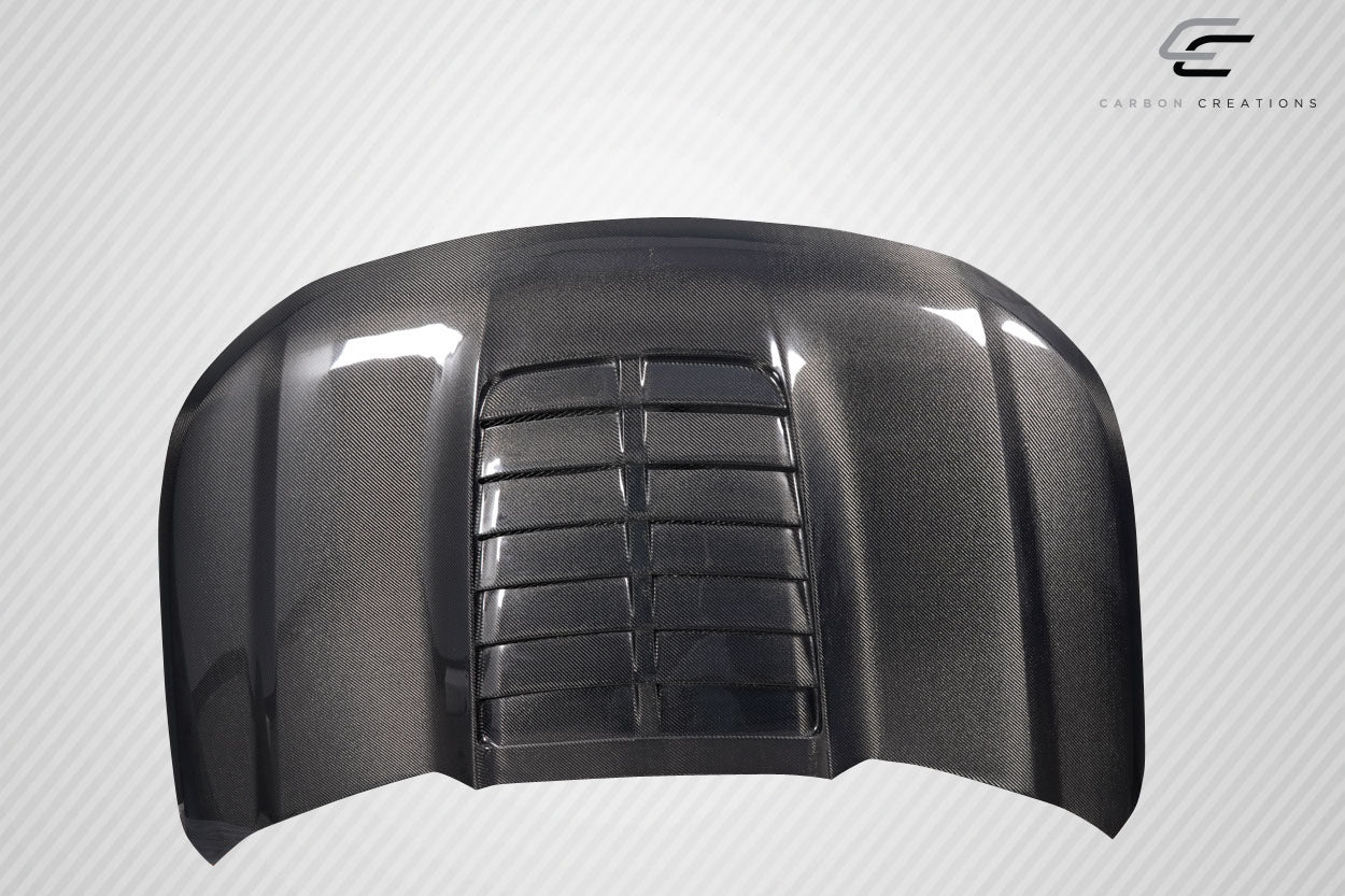 Carbon Creations GT500 Hood Compatible With 2016-2019 Ford Explorer - 1 Piece - 117482