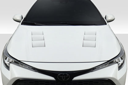 Extreme Dimensions Duraflex Velocity Hood Compatible With 2019-2023 Toyota Corolla - 1 Piece - 117483