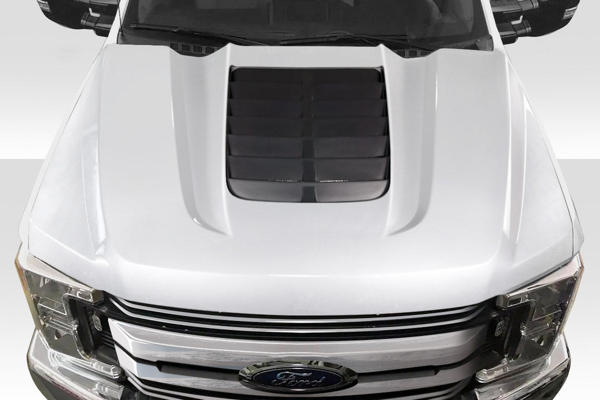 Extreme Dimensions Duraflex GT500 V2 Look Hood Compatible With 2017-2022 Ford Super Duty F250 F350 F450 - 1 Piece - 117485