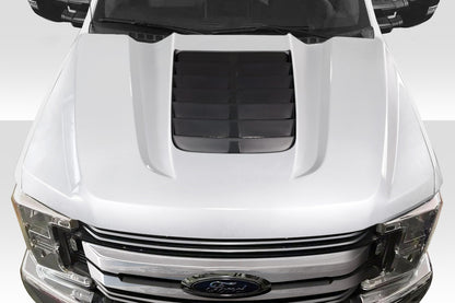 Extreme Dimensions Duraflex GT500 V2 Look Hood Compatible With 2017-2022 Ford Super Duty F250 F350 F450 - 1 Piece - 117485
