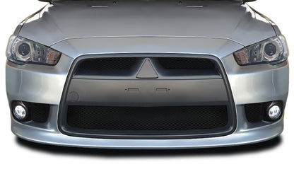 Extreme Dimensions Duraflex Ralliart Front Bumper Cover Compatible With 2008-2017 Mitsubishi Lancer - 1 Piece - 117488