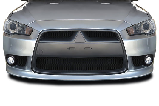 Extreme Dimensions Duraflex Ralliart Front Bumper Cover Compatible With 2008-2017 Mitsubishi Lancer - 1 Piece - 117488