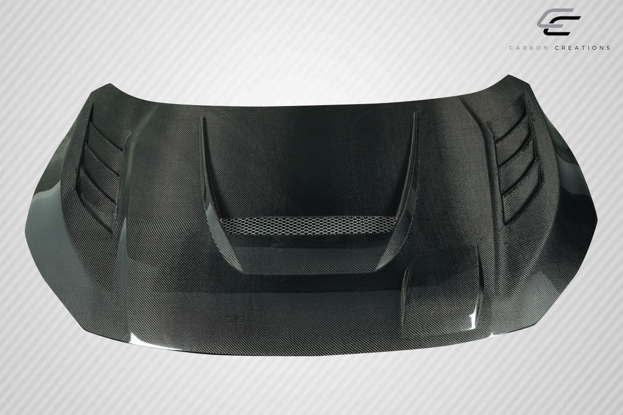 Carbon Creations Time Attack Hood Compatible With 2016-2021 Honda Civic - 1 Piece - 117490