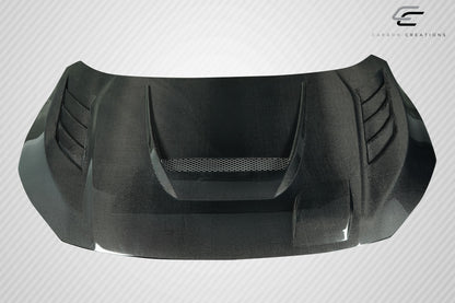 Carbon Creations Time Attack Hood Compatible With 2016-2021 Honda Civic - 1 Piece - 117490