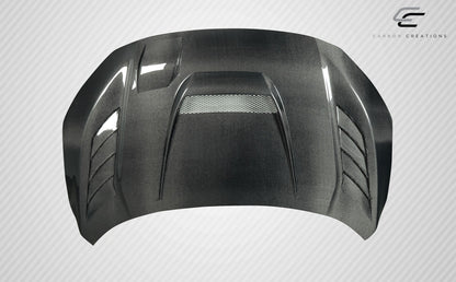 Carbon Creations Time Attack Hood Compatible With 2016-2021 Honda Civic - 1 Piece - 117490