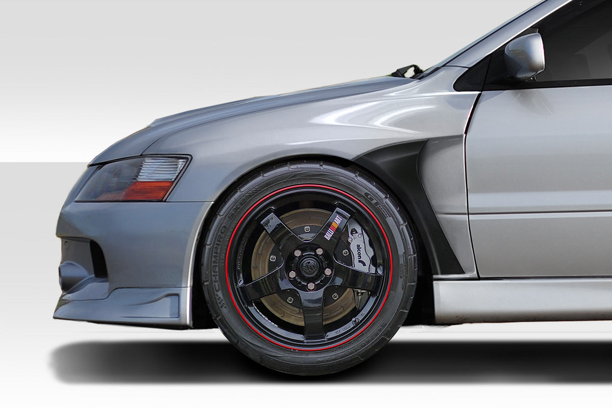 Extreme Dimensions Duraflex AM-S Fender Compatible With 2003-2006 Mitsubishi Evolution - 4 Piece - 117491