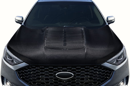 Carbon Creations GT500 V2 Hood Compatible With 2019-2021 Ford Edge - 1 Piece - 117501
