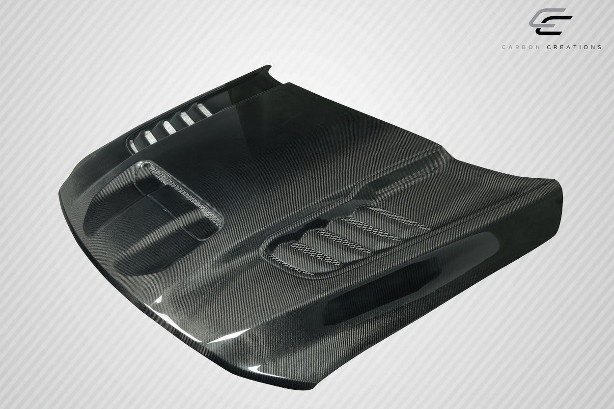 Carbon Creations OEM Look Hood Compatible With 2021-23 Dodge Ram - 1 Piece - 117502