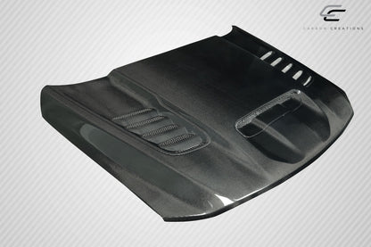 Carbon Creations OEM Look Hood Compatible With 2021-23 Dodge Ram - 1 Piece - 117502