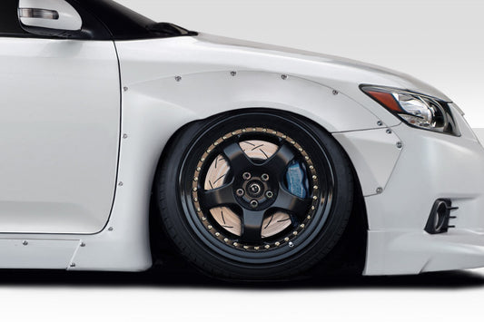 Extreme Dimensions Duraflex RBS Front Fenders Flares Compatible With 2011-2015 Scion tC - 4 Piece - 117503