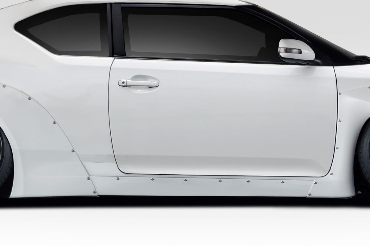 Extreme Dimensions Duraflex RBS Side Skirts Compatible With 2011-2015 Scion TC - 2 Piece - 117506