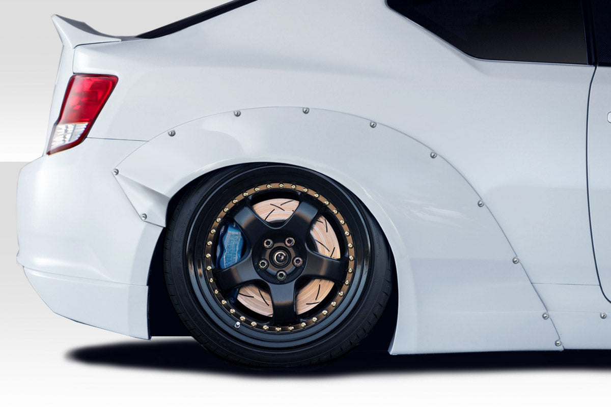Extreme Dimensions Duraflex RBS Wide Body Rear Fender Flares Compatible With 2011-2015 Scion TC - 2 Piece - 117507