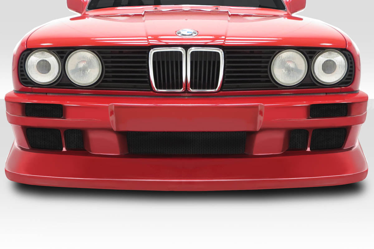Extreme Dimensions Duraflex Burnout Front Bumper Cover Compatible With 1984-1991 BMW 3 Series - 1 Piece - 117510