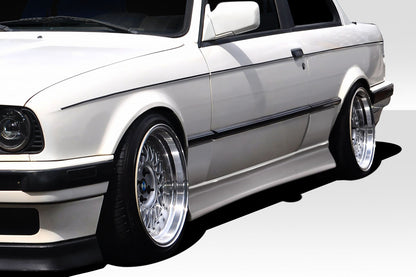 Extreme Dimensions Duraflex B-Sport Side Skirts Compatible With 1984-1991 BMW 3 Series - 2 Piece - 117512