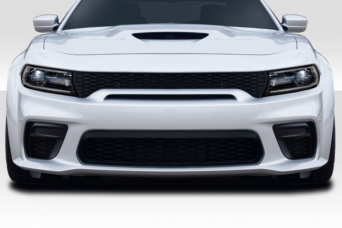 Extreme Dimensions Duraflex Hellcat Wide Body Front Bumper Cover Compatible With 2015-2023 Dodge Charger - 1 Piece - 117532