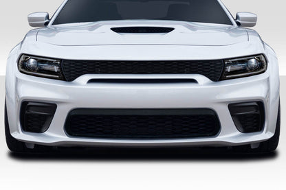 Extreme Dimensions Duraflex Hellcat Wide Body Front Bumper Cover Compatible With 2015-2023 Dodge Charger - 1 Piece - 117532