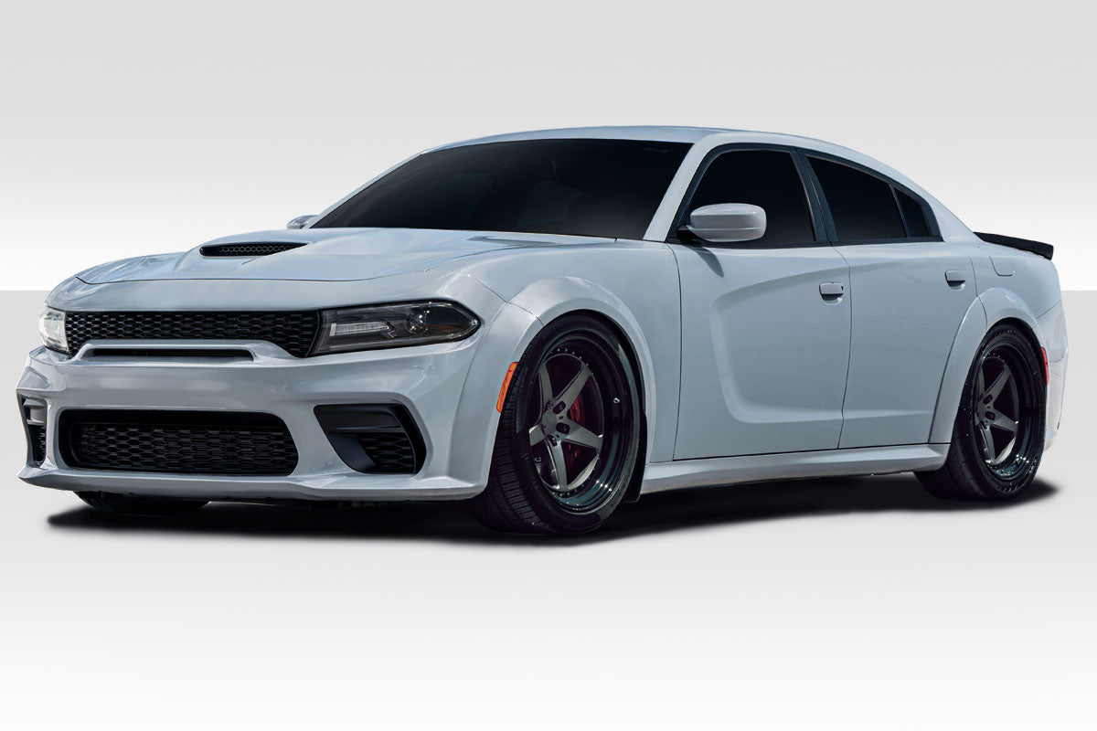Extreme Dimensions Duraflex Hellcat Wide Body Fender Flares Compatible With 2015-2023 Dodge Charger - 6 Piece - 117535