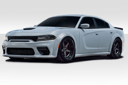 Extreme Dimensions Duraflex Hellcat Wide Body Fender Flares Compatible With 2015-2023 Dodge Charger - 6 Piece - 117535