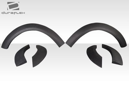 Extreme Dimensions Duraflex Hellcat Wide Body Fender Flares Compatible With 2015-2023 Dodge Charger - 6 Piece - 117535