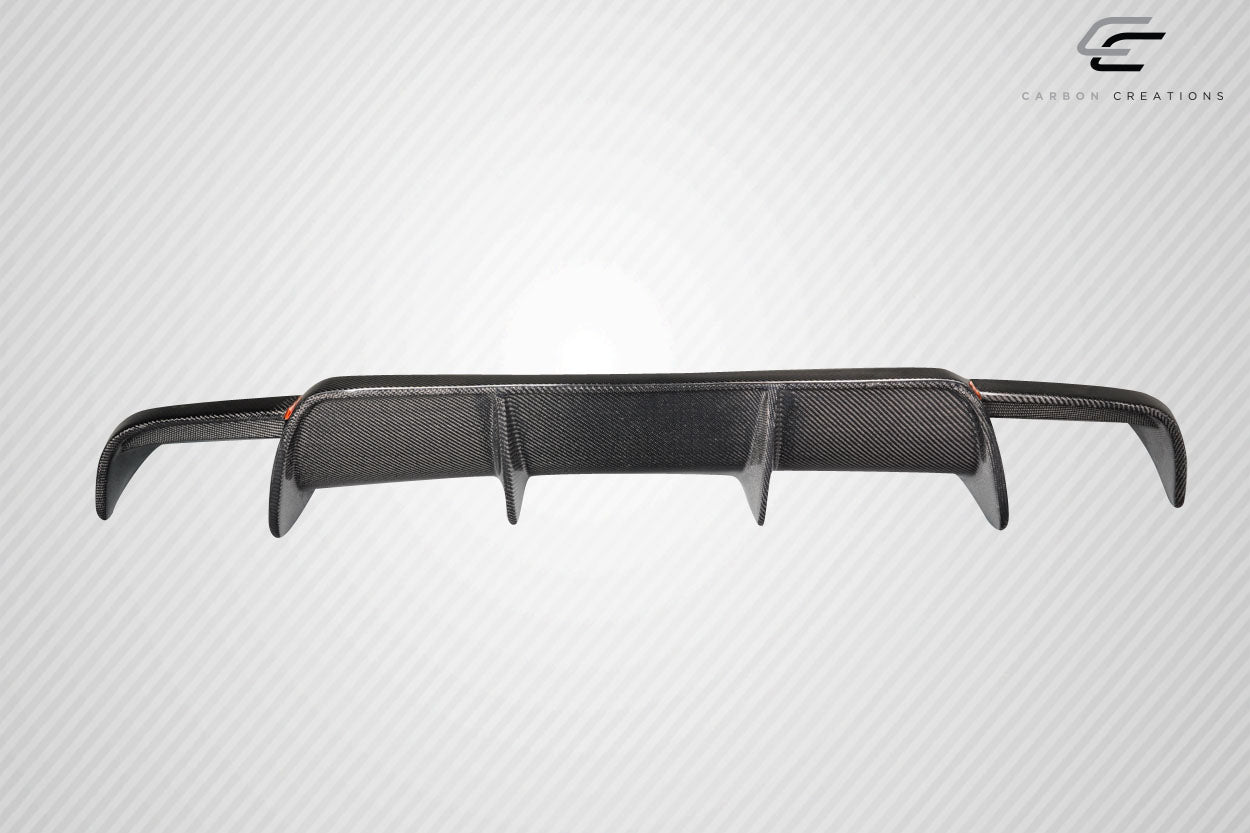 Carbon Creations Ergo Rear Lip Add On Spoiler Compatible With 2008-2012 Honda Accord - 3 Piece - 117545