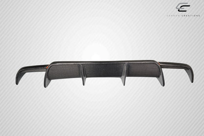 Carbon Creations Ergo Rear Lip Add On Spoiler Compatible With 2008-2012 Honda Accord - 3 Piece - 117545