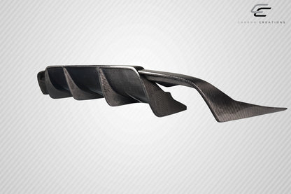 Carbon Creations Ergo Rear Lip Add On Spoiler Compatible With 2008-2012 Honda Accord - 3 Piece - 117545