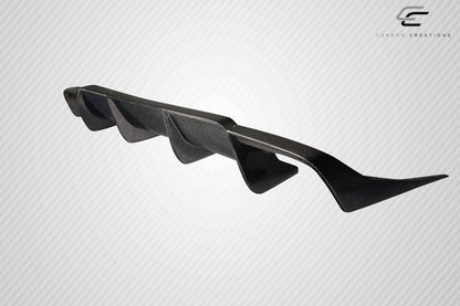 Carbon Creations Ergo Rear Lip Add On Spoiler Compatible With 2008-2012 Honda Accord - 3 Piece - 117545