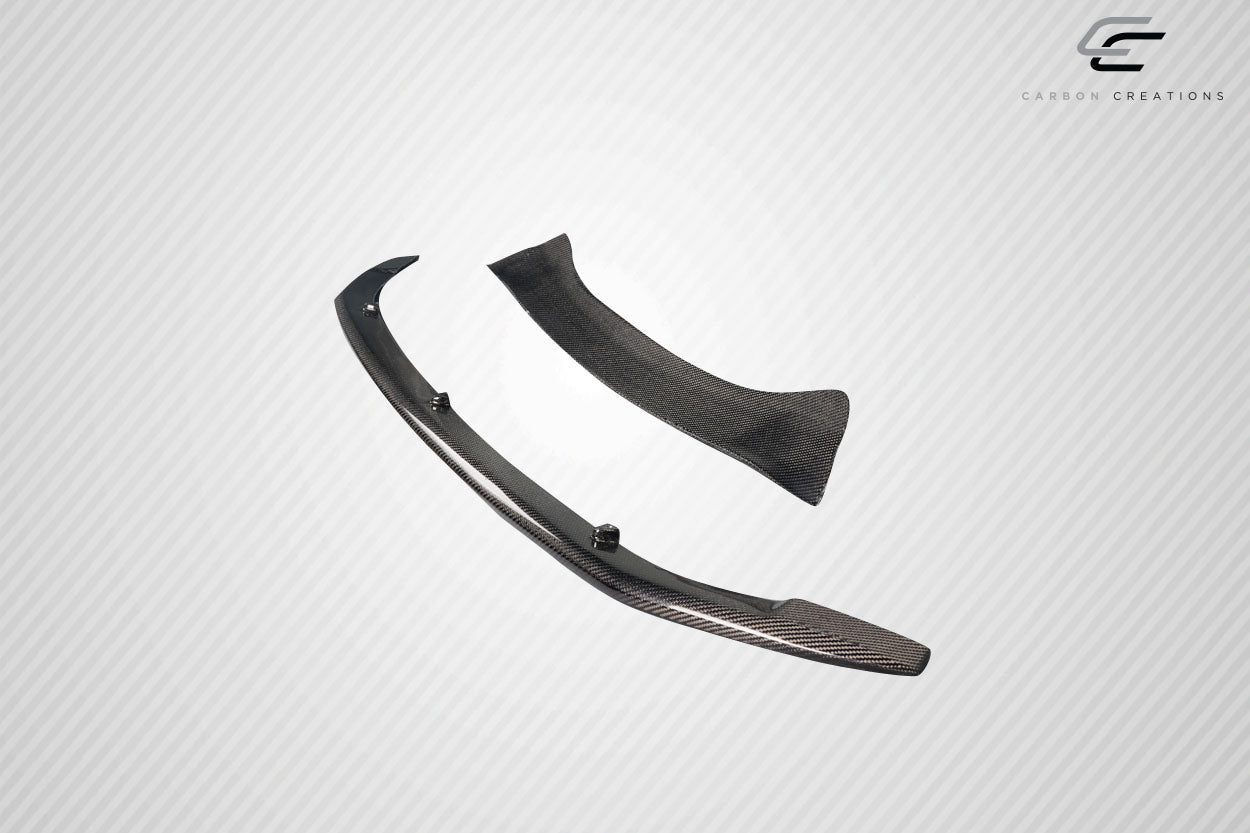 Carbon Creations Ergo Front Lip Spoiler Compatible With 2011-2012 Honda Accord - 2 Piece - 117547