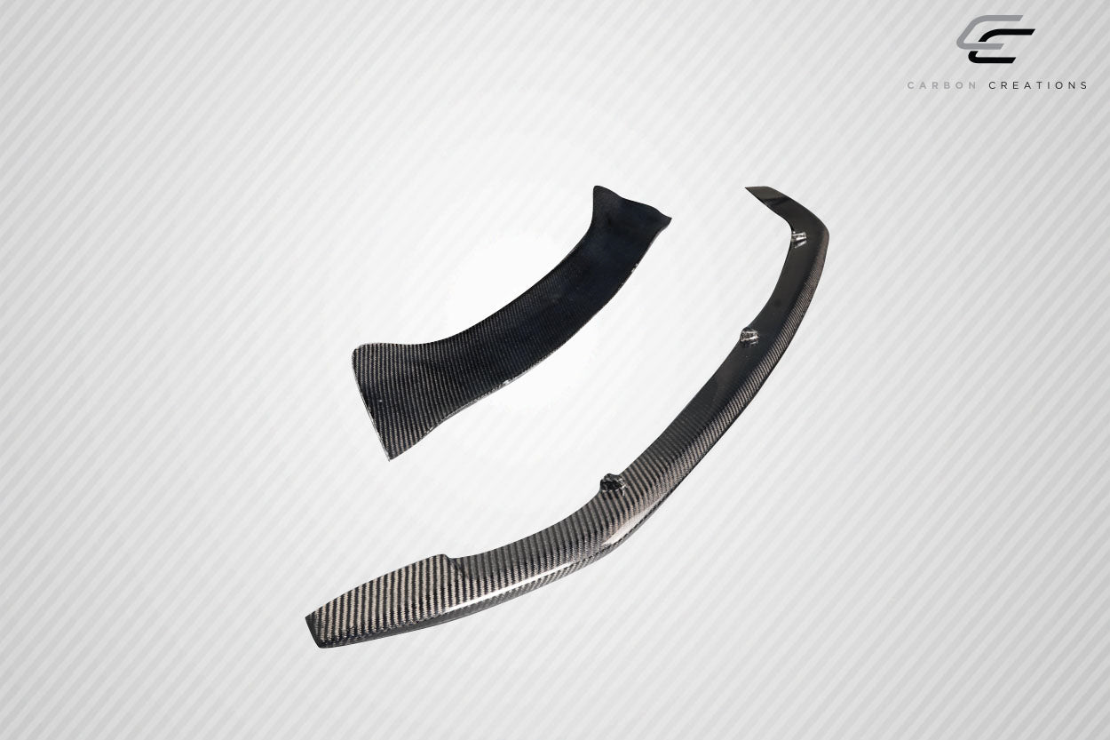 Carbon Creations Ergo Front Lip Spoiler Compatible With 2011-2012 Honda Accord - 2 Piece - 117547