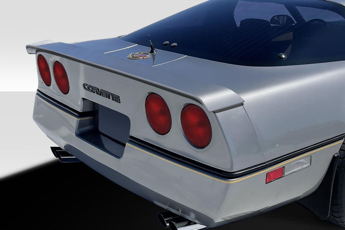 Extreme Dimensions Duraflex Cforce V2 Look Wing Spoiler Compatible With 1984-1990 Chevrolet Corvette C4 - 1 Piece - 117552